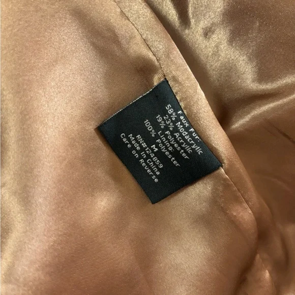 New Noriko Leopard Faux fur Jacket Medium - Picture 5 of 9